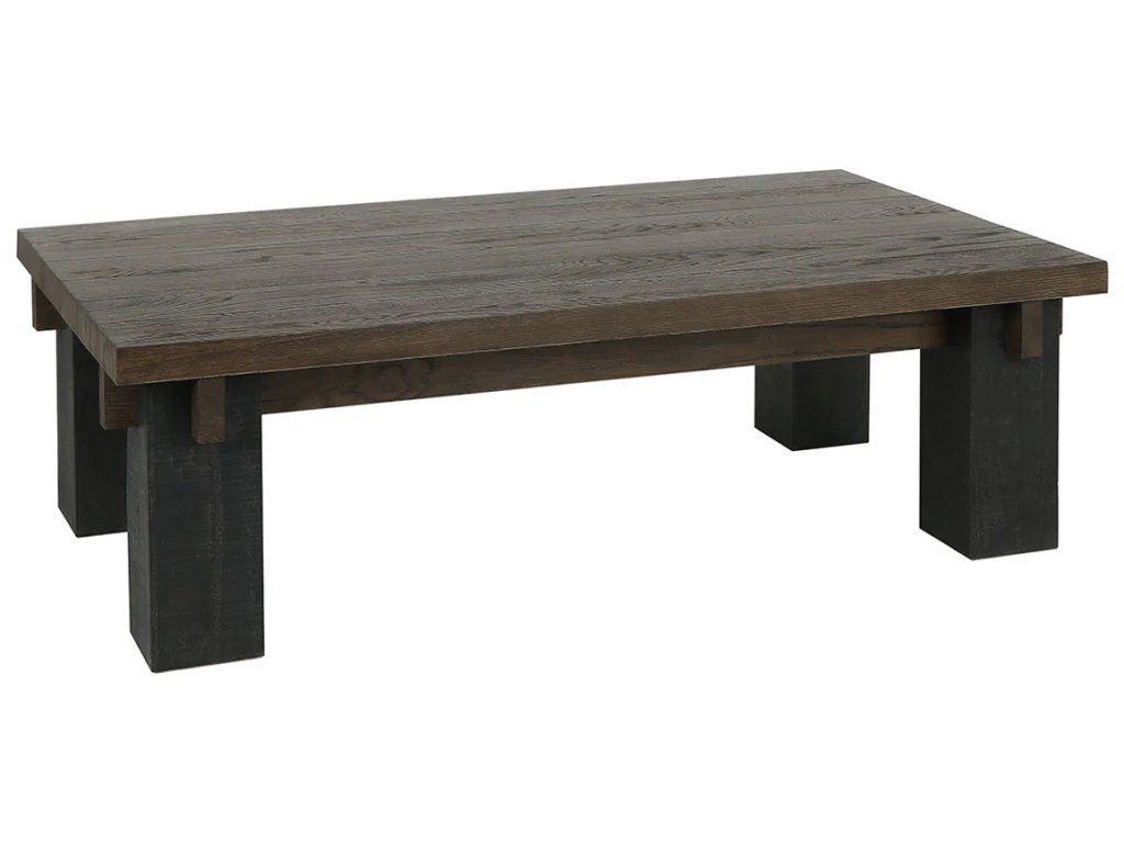 Duncan Solid Wood Rectangle Coffee Table - main image