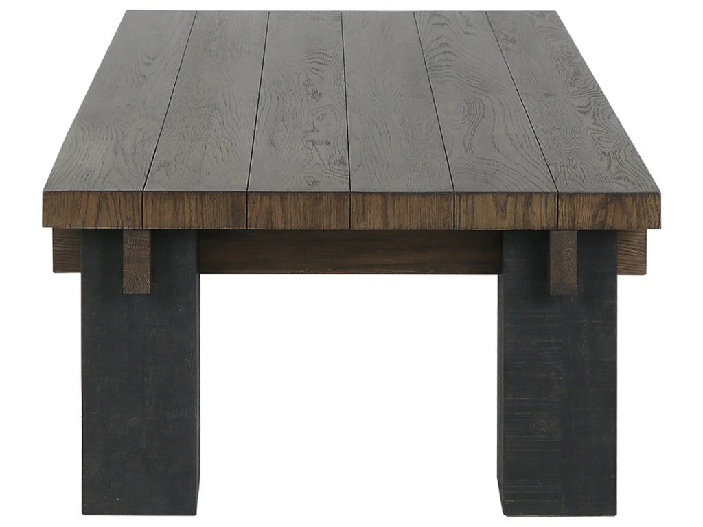 Duncan Solid Wood Rectangle Coffee Table - image 2