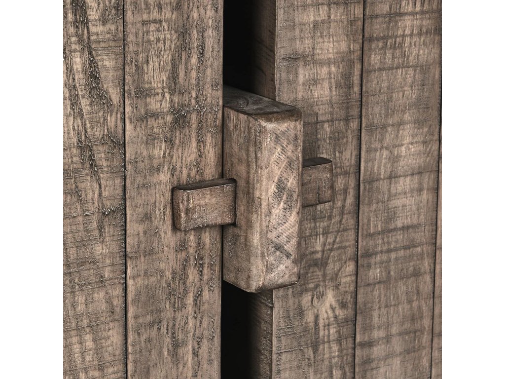 Rosemount Solid Wood Round Dining Table - Aged Brown - image 4