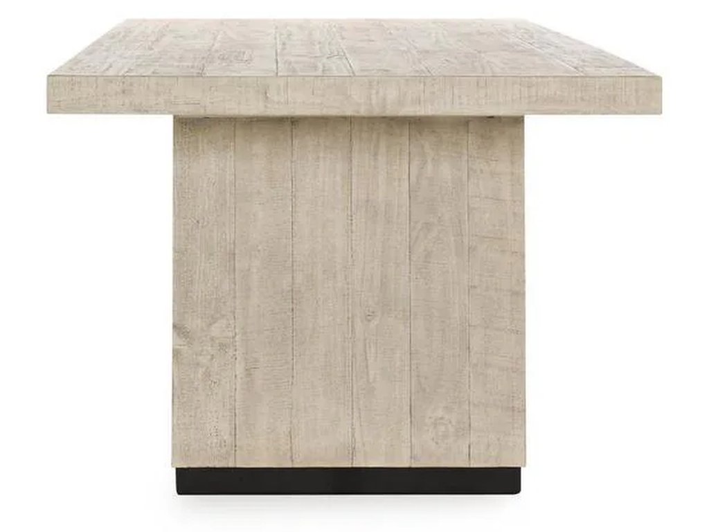 Lynx Solid Wood Rectangle Dining Table - Antique White - main image