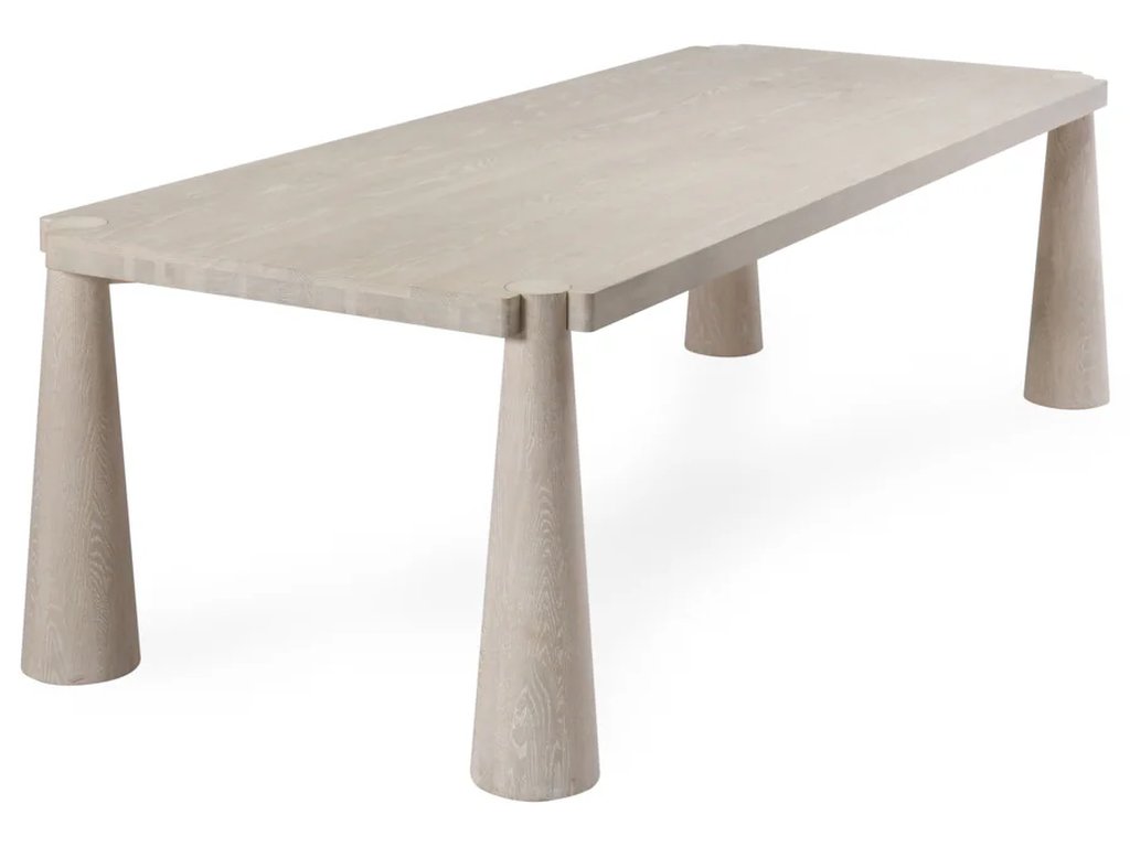Atrop Solid Wood Rectangle Dining Table - image 1