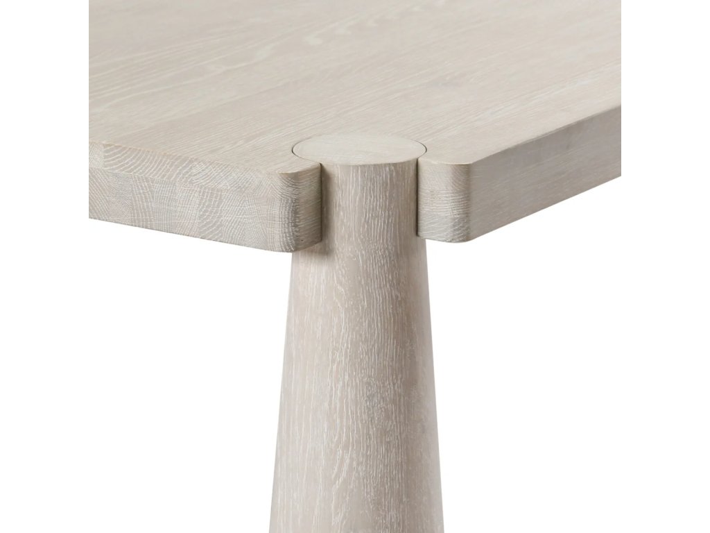Atrop Solid Wood Rectangle Dining Table - image 2