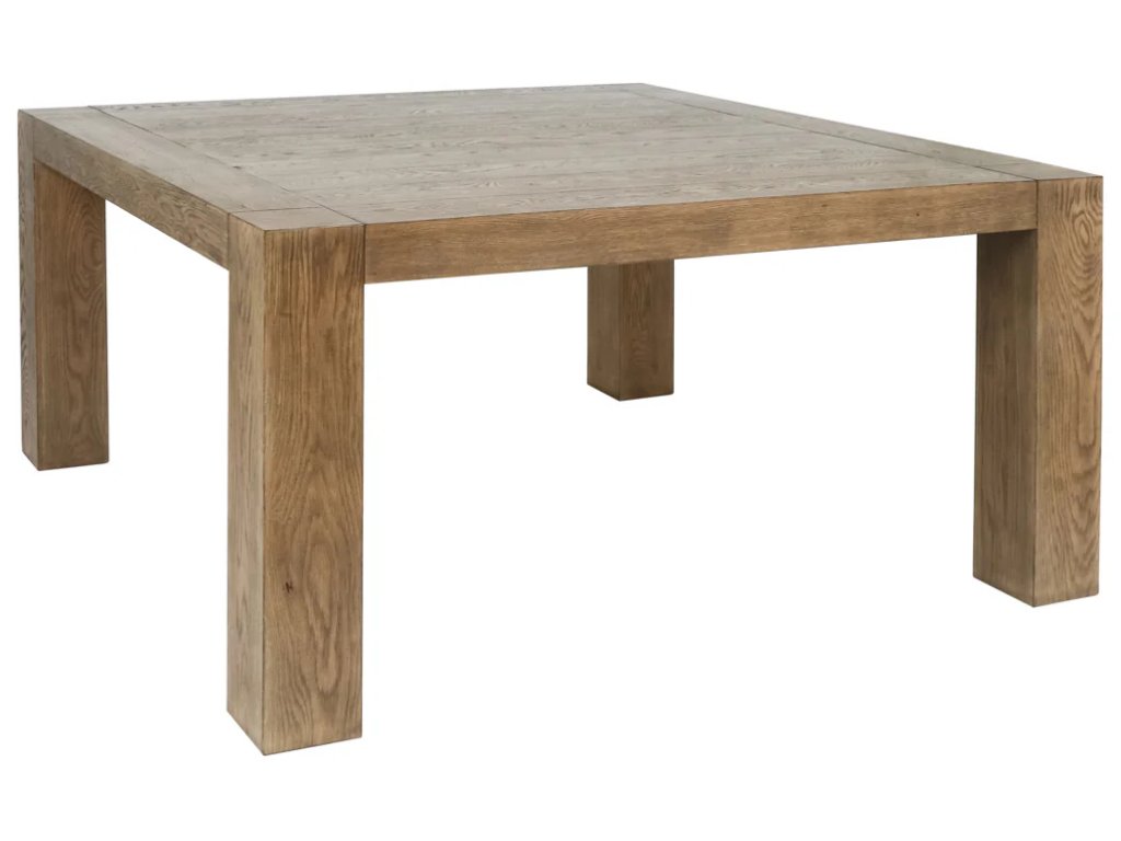 Gilcrest Solid Wood Square Dining Table - Cafe Brown - image 1
