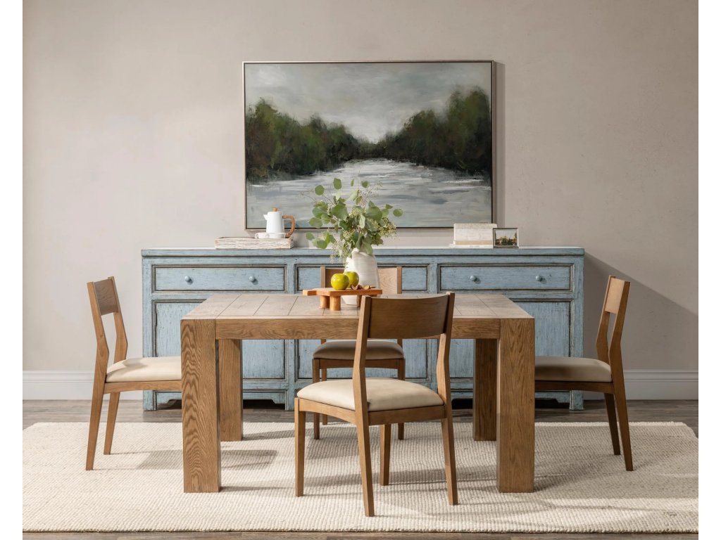 Gilcrest Solid Wood Square Dining Table - Cafe Brown - image 3