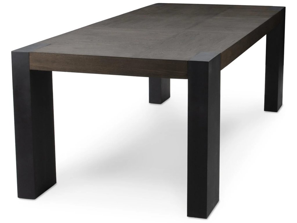 Deaven Solid Wood Rectangle Dining Table - Toasted Brown - main image