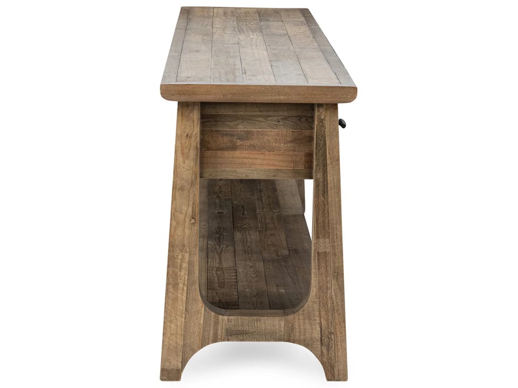 Talladega Solid Wood Rectangle Console Table - Natural Pine - image 2