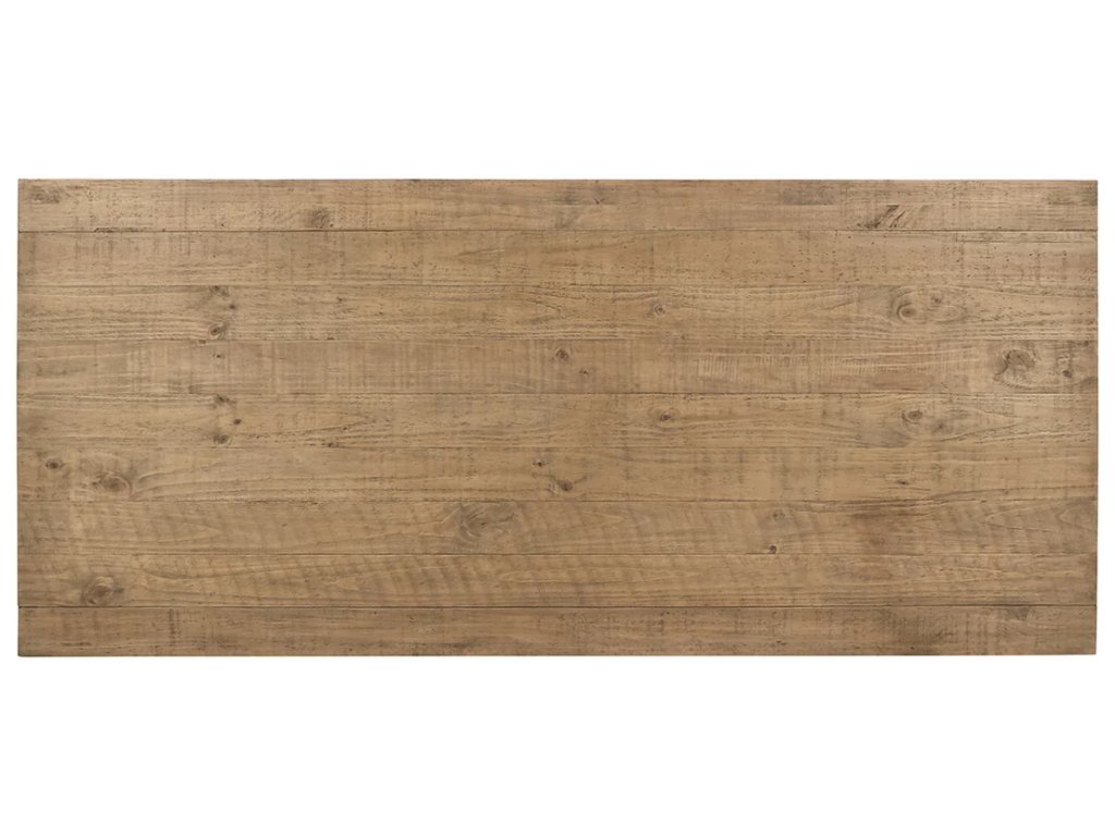 Crest Solid Wood Rectangle Dining Table - Warm Natural - image 2