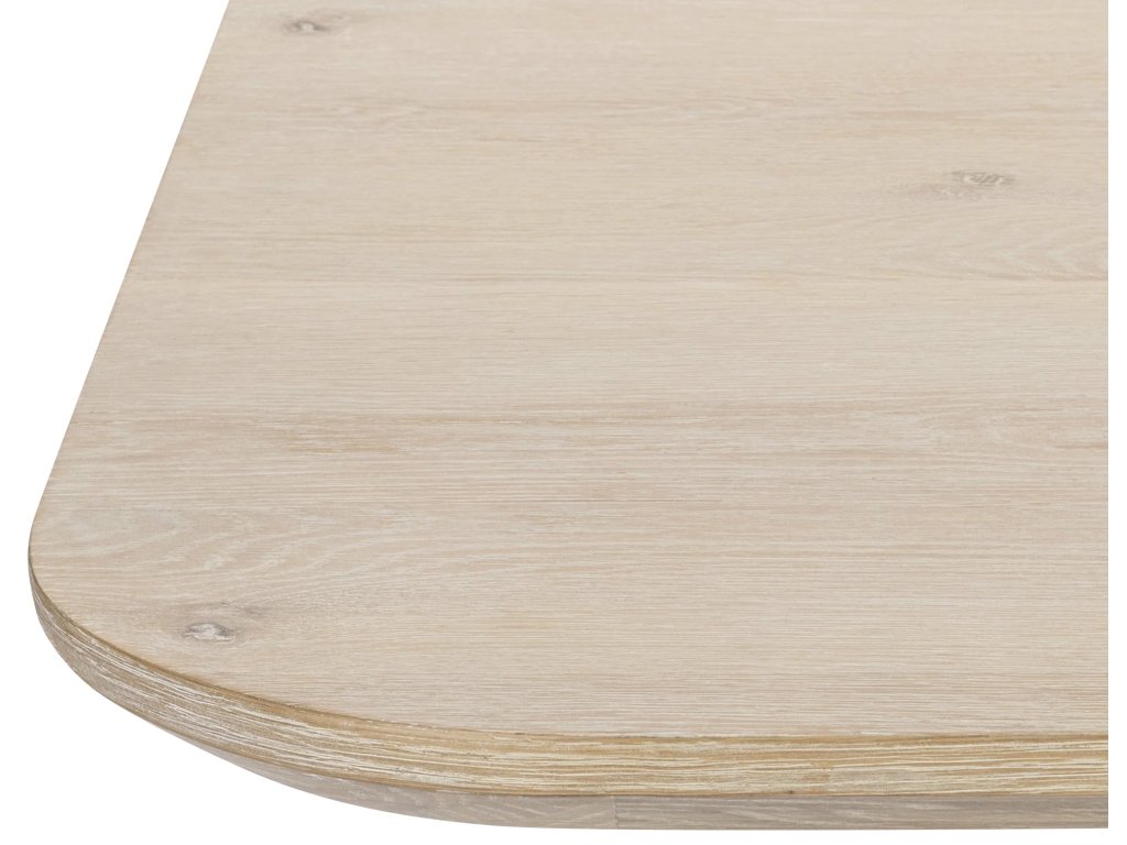 Vander Solid Wood Square Dining Table - Cream Washed - image 2