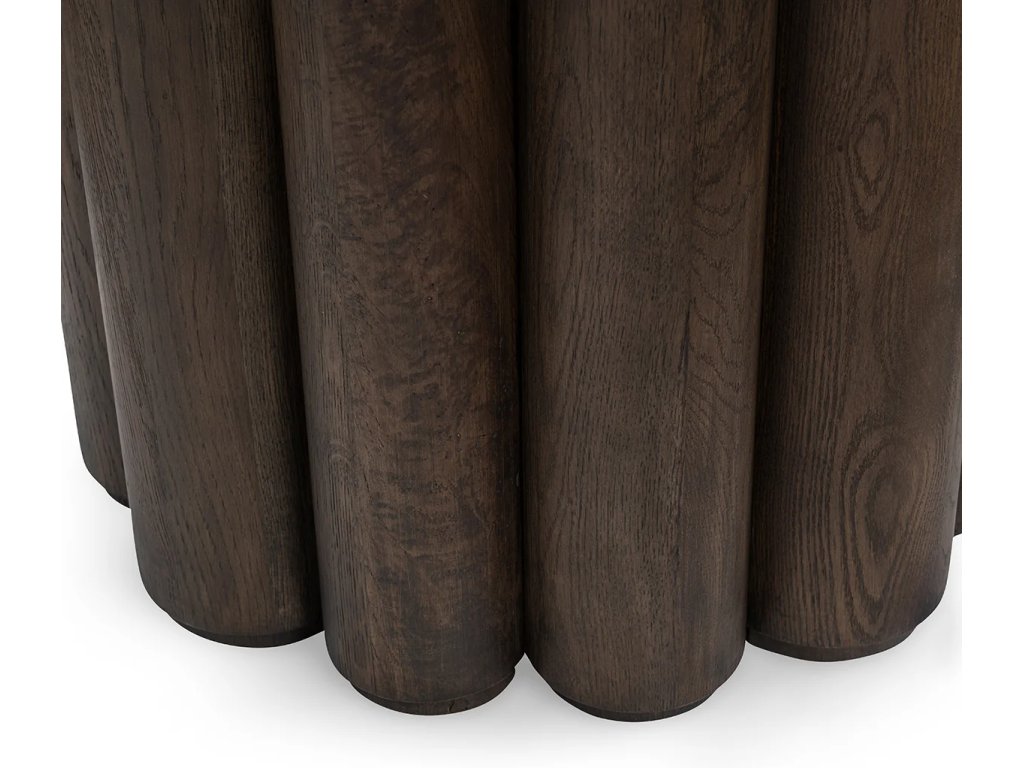 Tiber Solid Wood Round Dining Table - image 3