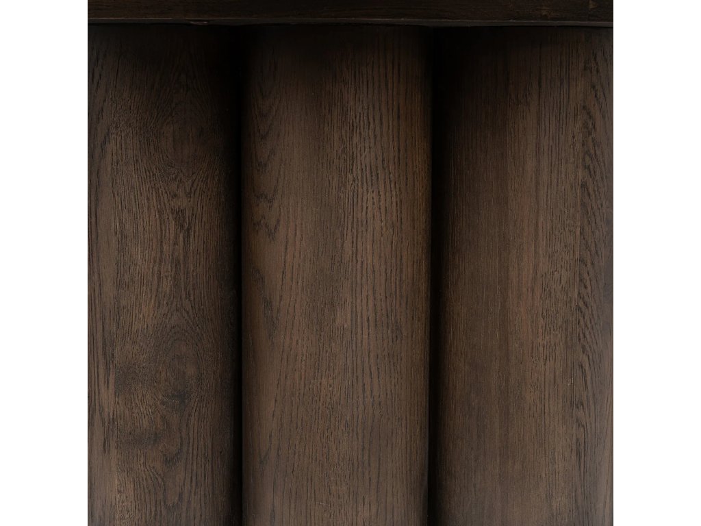 Tiber Solid Wood Round Coffee Table - image 2