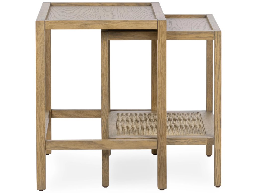 Devin Solid Wood Nesting Accent Tables - image 3