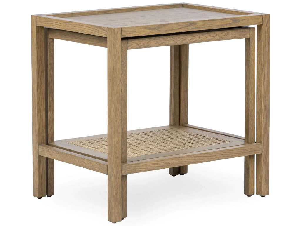 Devin Solid Wood Nesting Accent Tables - image 7