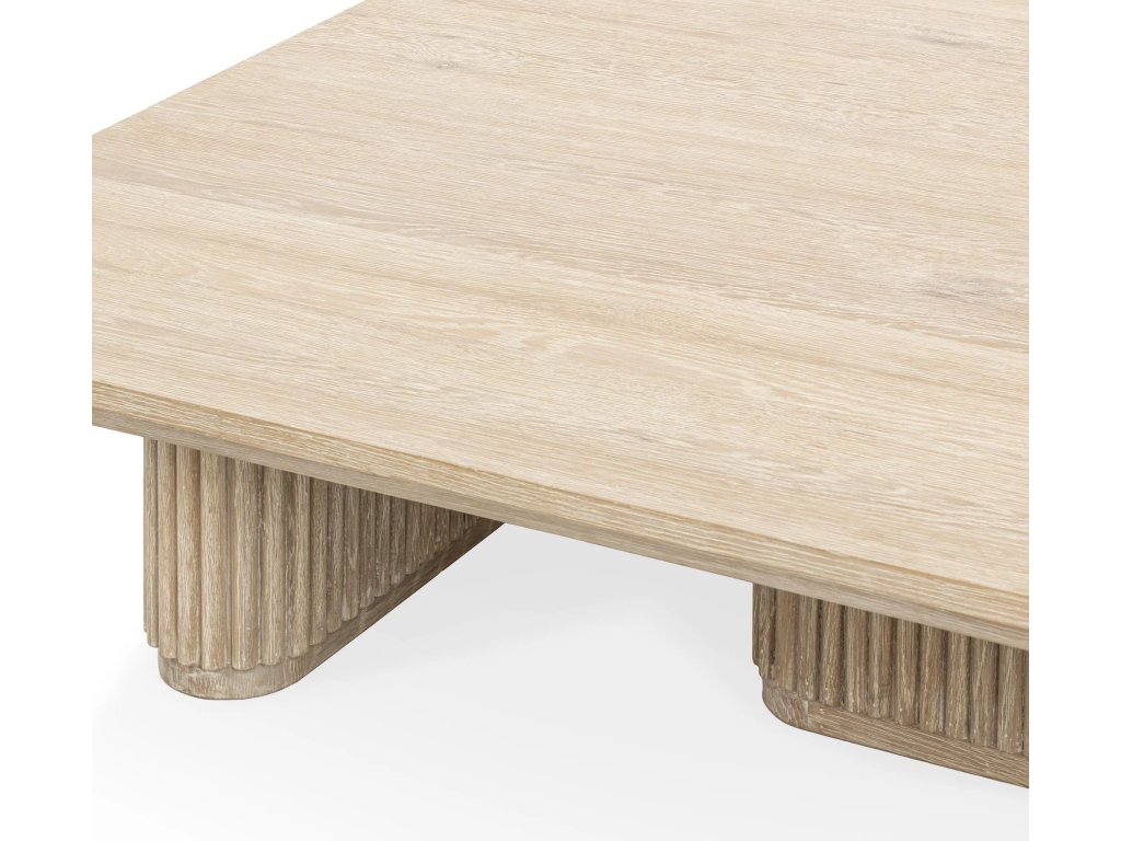 Vander Solid Wood Square Coffee Table - image 5