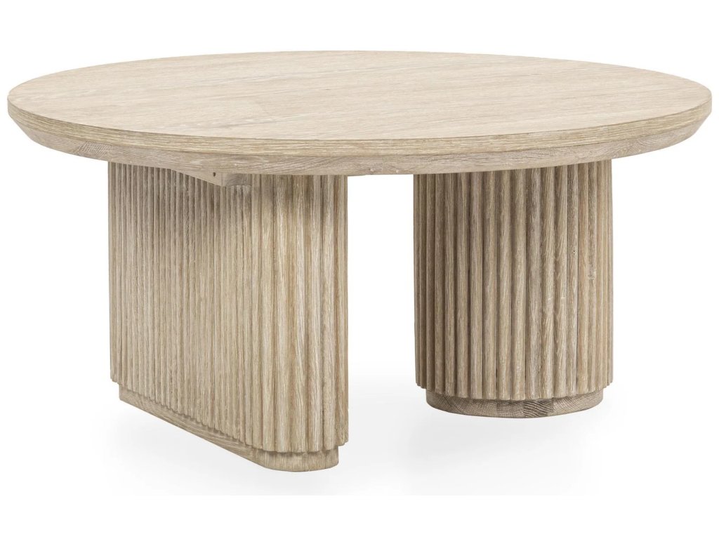 Vander Solid Wood Round Coffee Table - main image