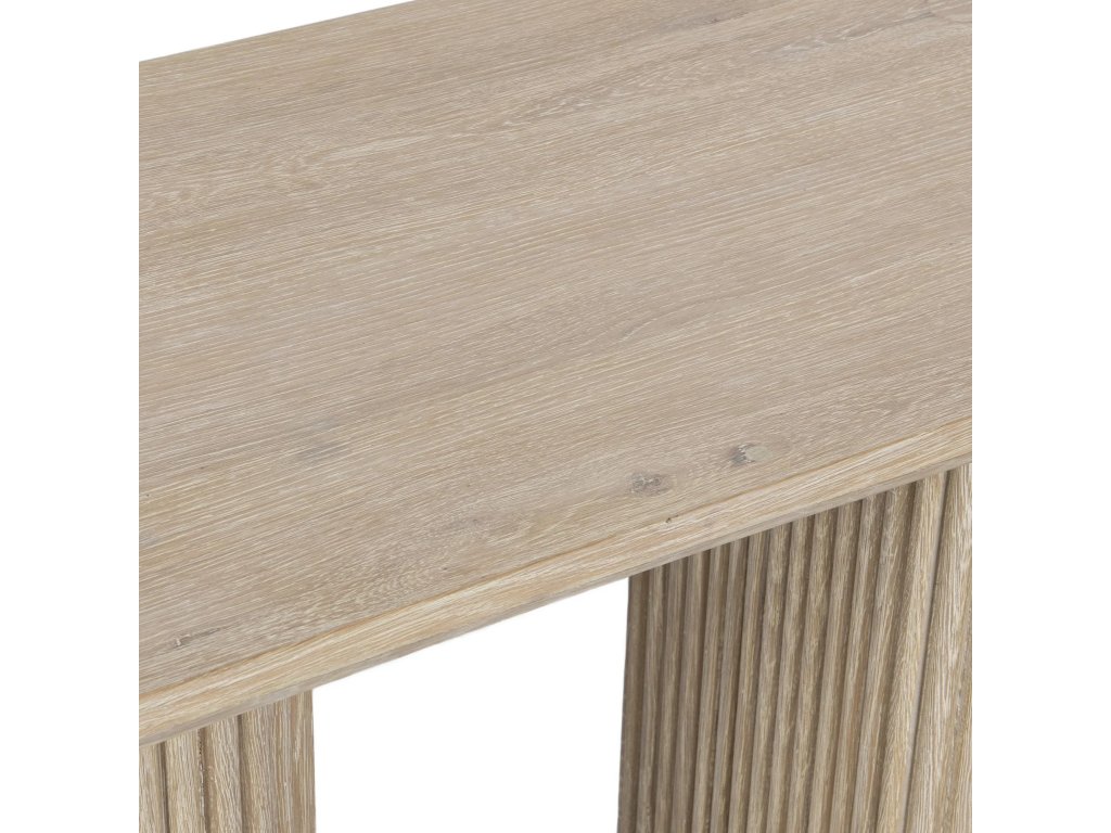Vander Solid Wood Rectangle Console Table - image 1