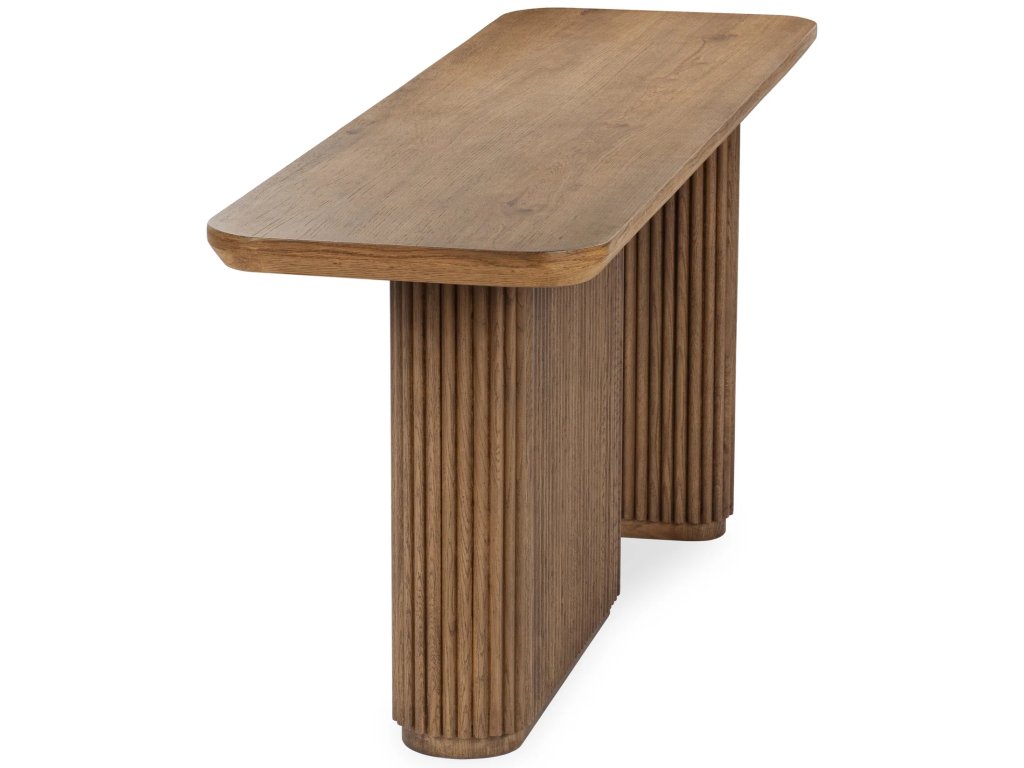 Vander Solid Wood Rectangle Console Table - image 1