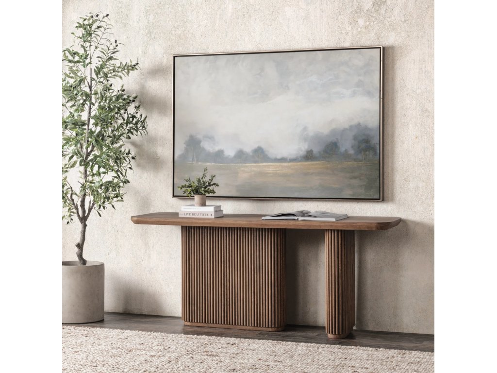 Vander Solid Wood Rectangle Console Table - image 7