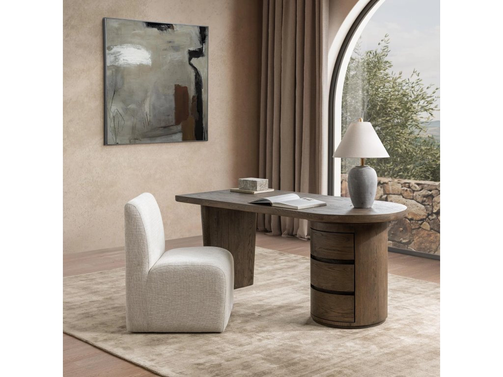 Estelle Desk - Soft Cocoa - image 5