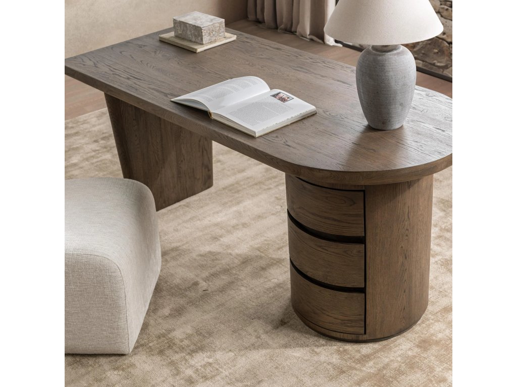 Estelle Desk - Soft Cocoa - image 6