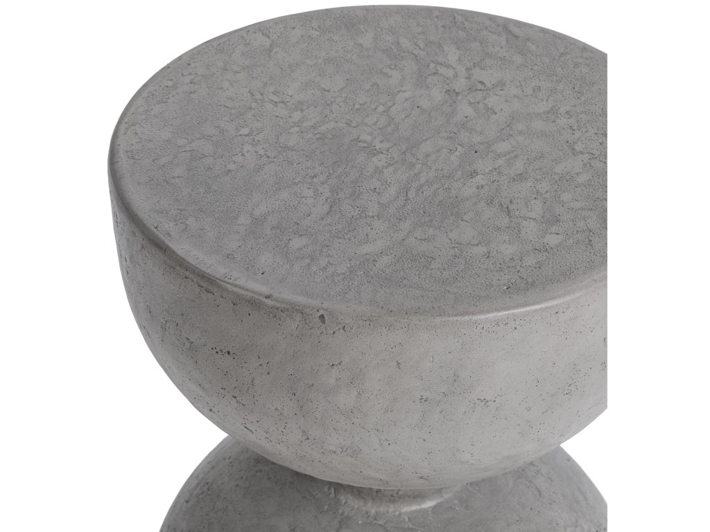Adna Outdoor Accent Table - Dark Gray - image 2