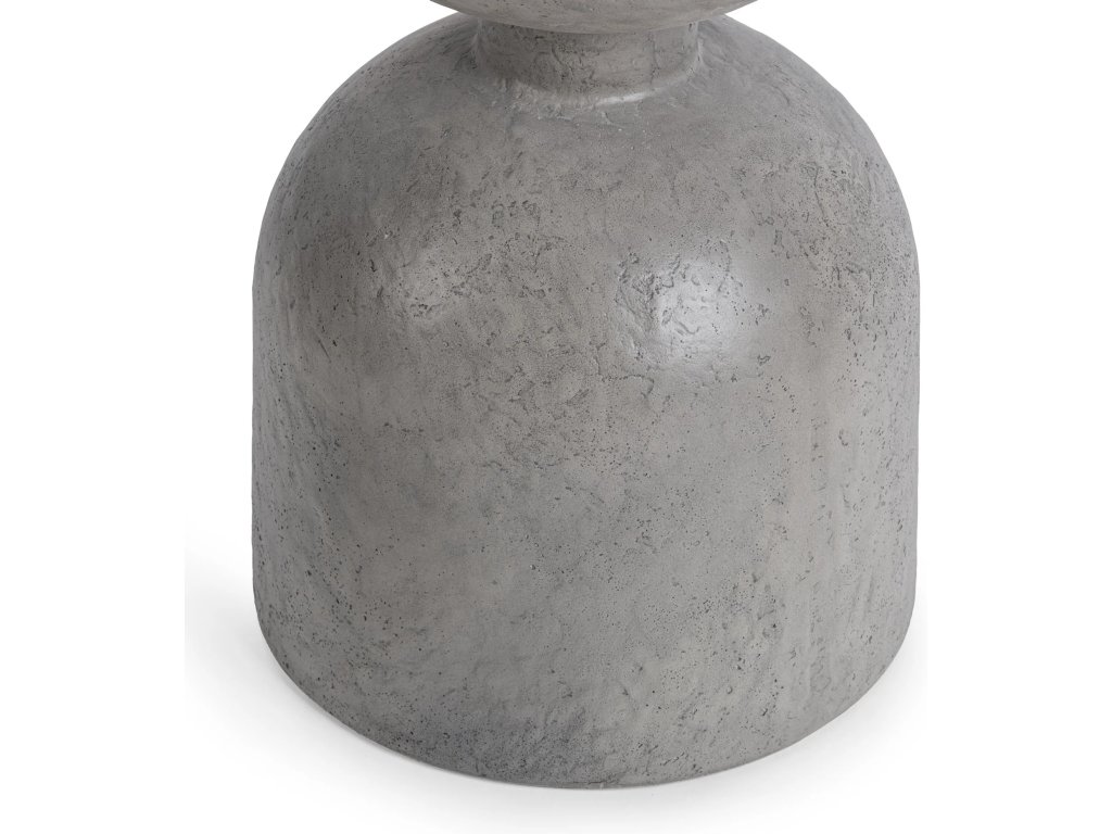 Adna Outdoor Accent Table - Dark Gray - image 3