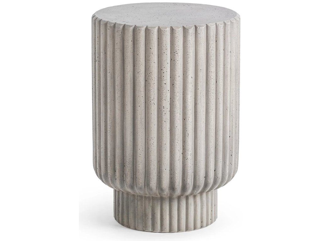 Givens Outdoor Accent Table - Light Gray - main image
