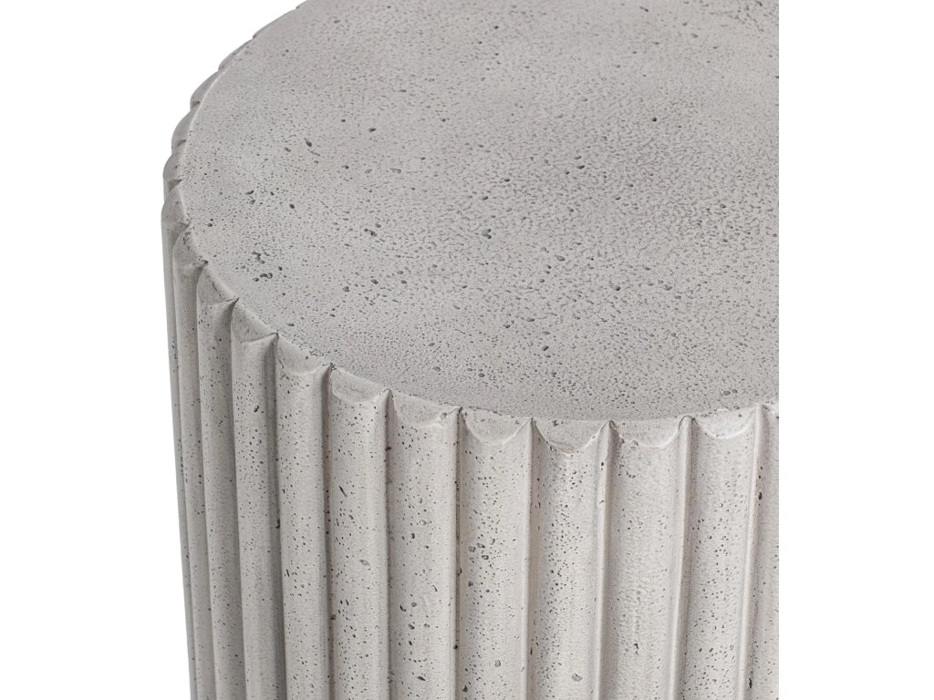 Givens Outdoor Accent Table - Light Gray - image 2