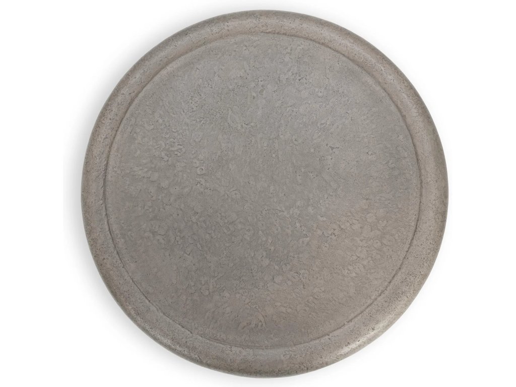 Reva Outdoor Round Coffee Table - Dark Gray - image 2