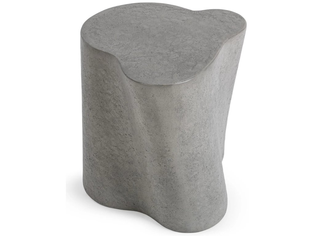 Everson Outdoor Accent Table - Dark Gray - main image