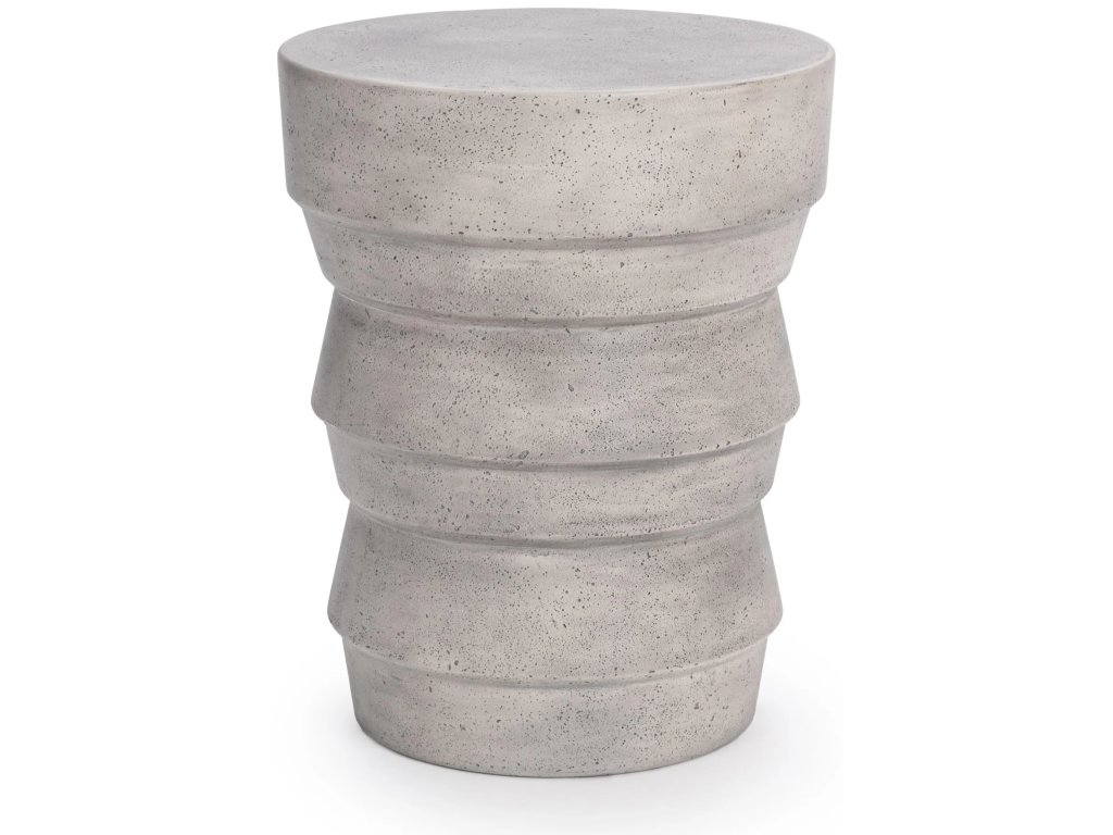 Anora Outdoor Accent Table - Light Gray - main image