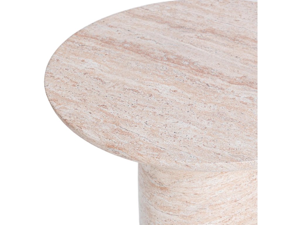 Sana Outdoor Round Accent Table - Beige - main image