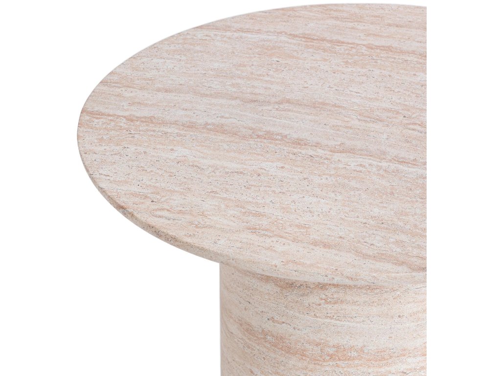 Sana Outdoor Round Coffee Table - Beige - main image