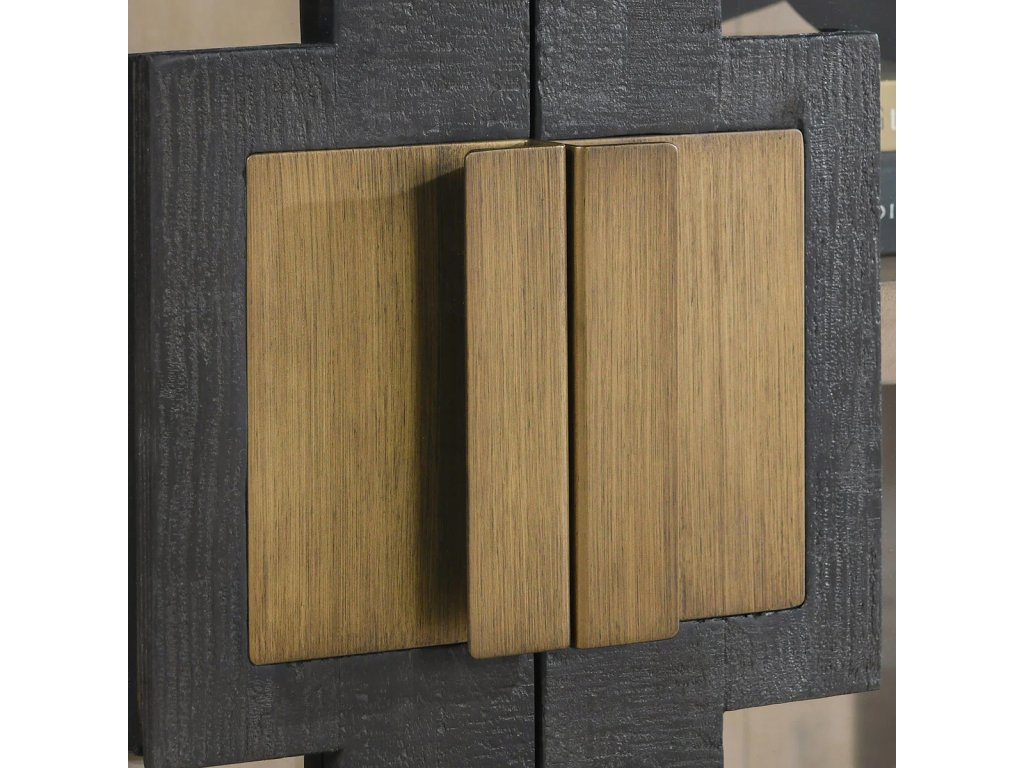 Larson Solid Wood 2Dr Cabinet - image 5