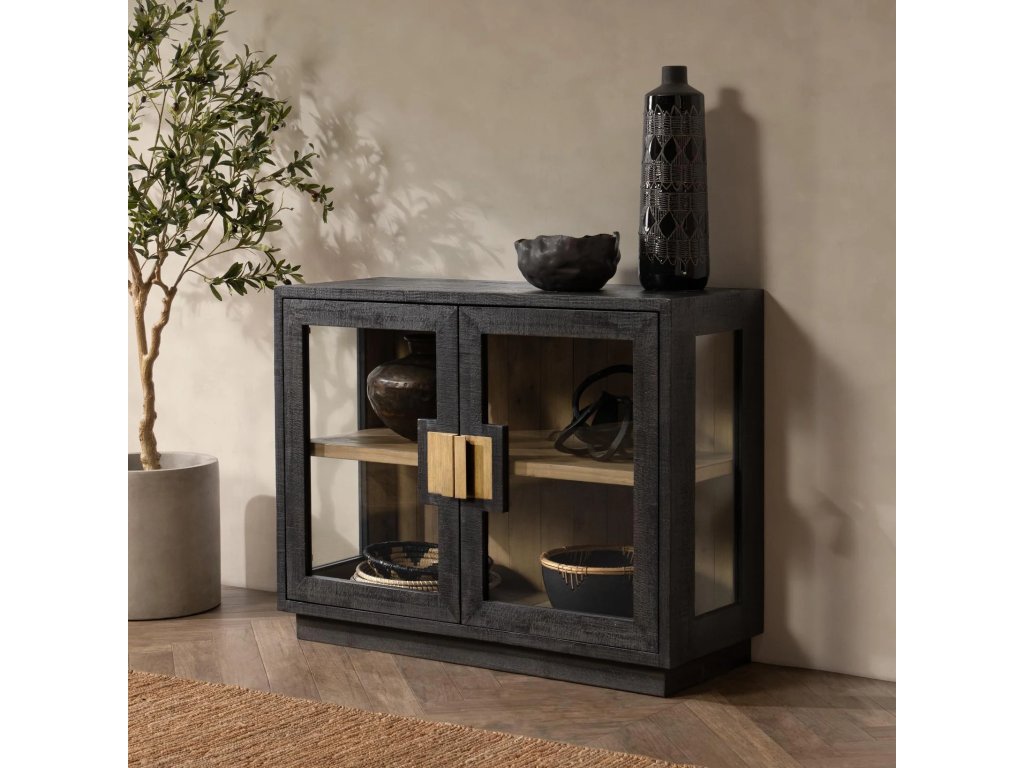 Larson Solid Wood 2Dr Cabinet - image 6