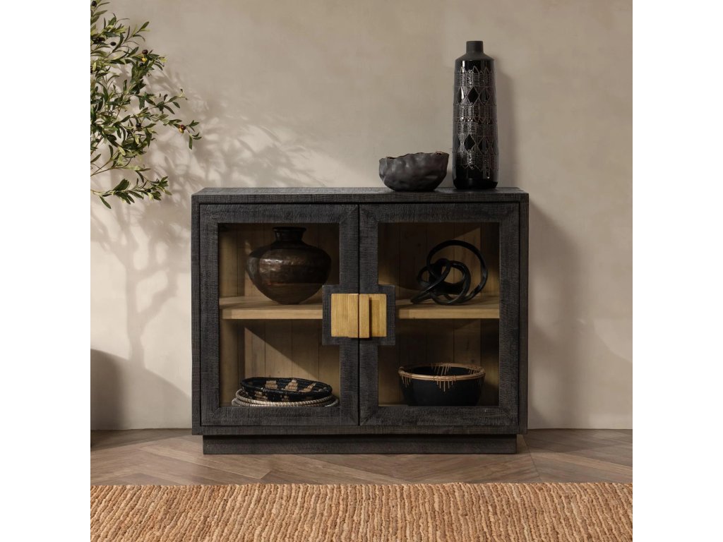 Larson Solid Wood 2Dr Cabinet - image 7
