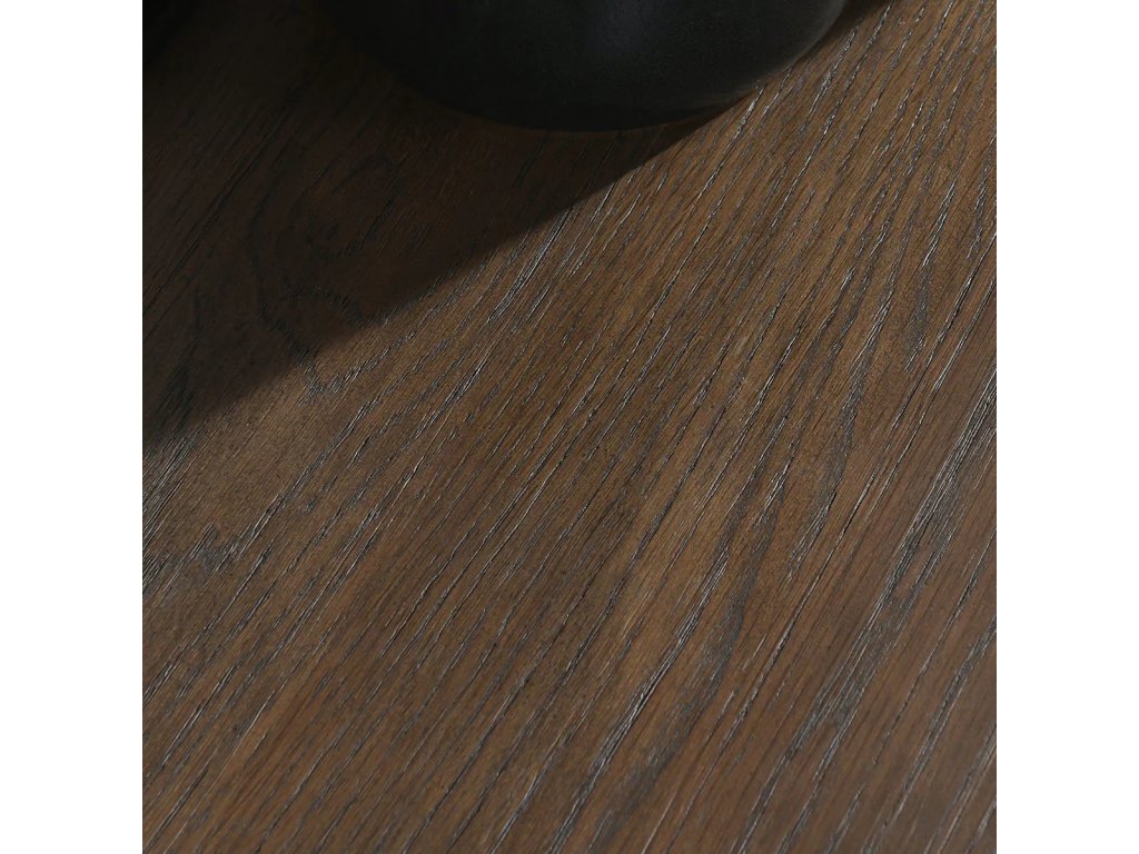 Roya Solid Wood 4Dr Cabinet - Toasted Brown - image 4