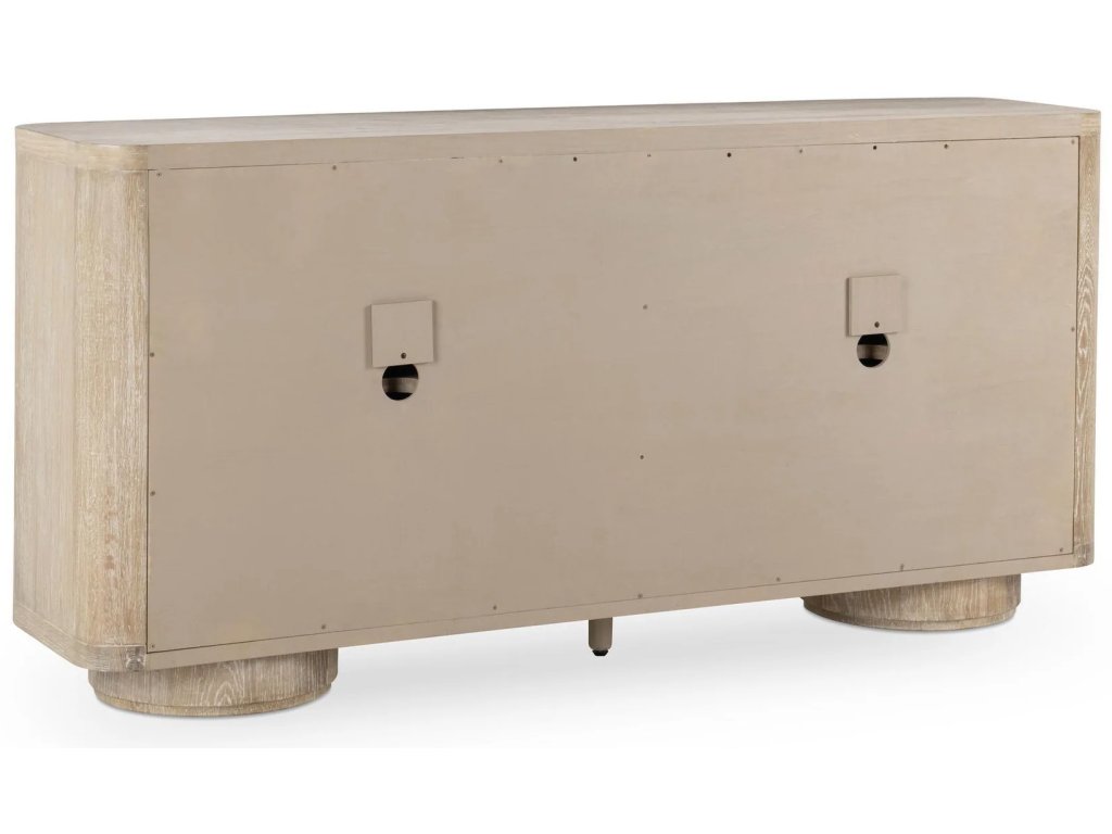 Tiber Solid Wood 4Dr Buffet - Cream Washed - main image