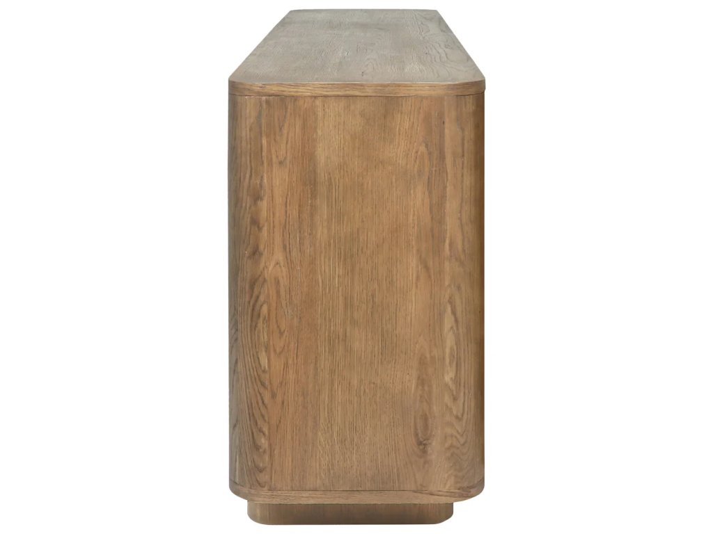 Tacoma Solid Wood 4Dr Sideboard - Tawny Brown - image 2