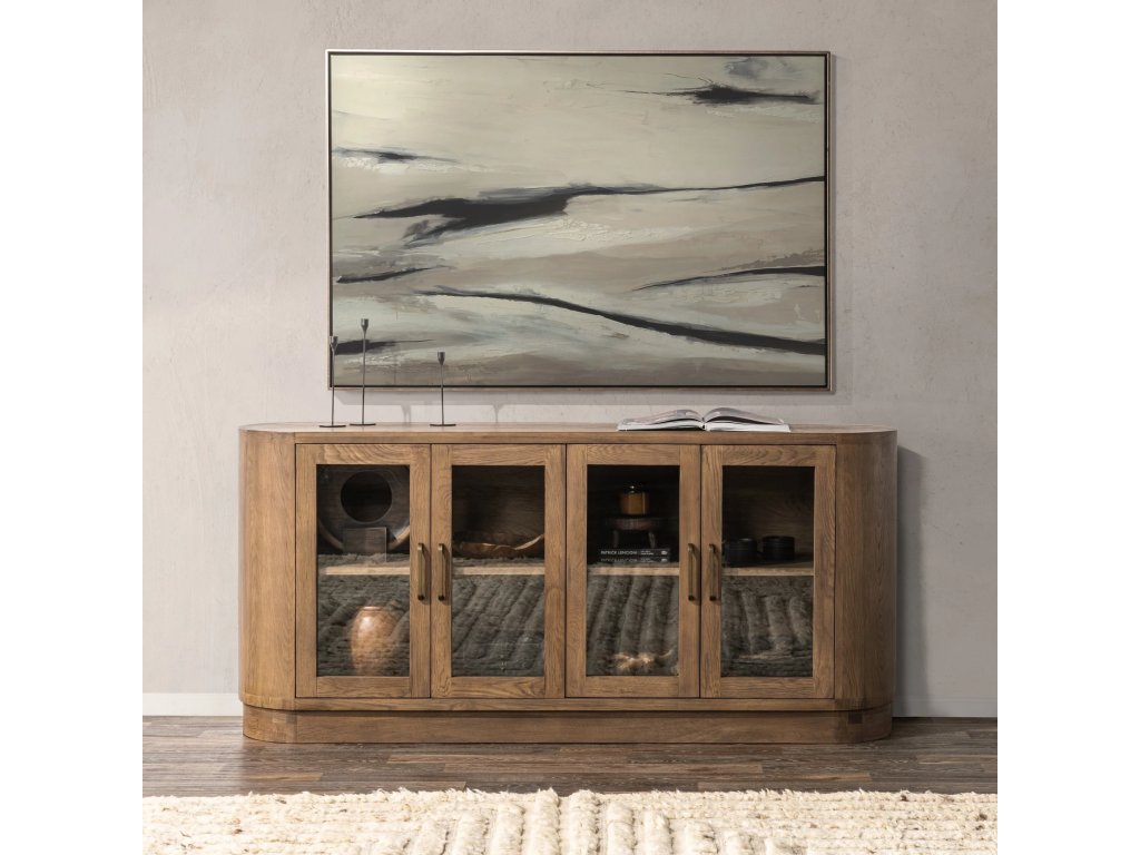 Vander Solid Wood 4Dr Buffet - image 5