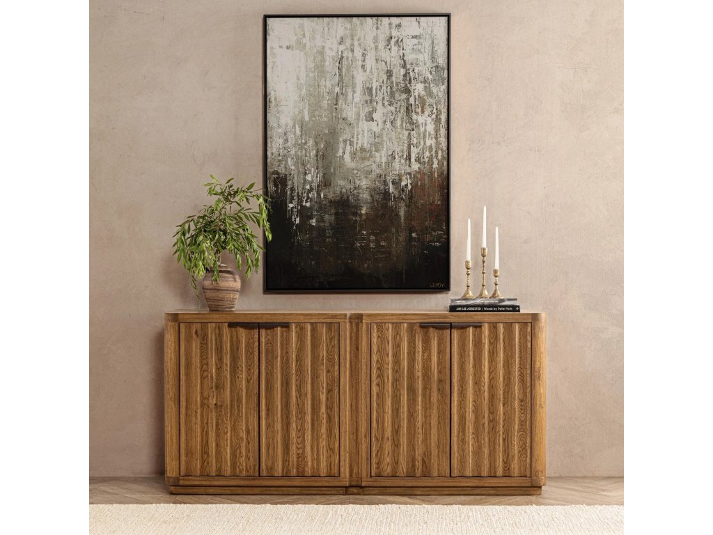 Labelle 4Door Buffet - Tan Oak - image 4