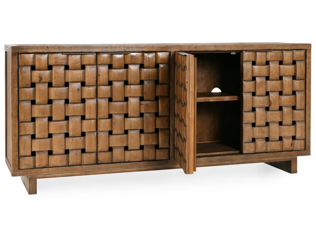 Bast Solid Wood 4Dr Cabinet - main image