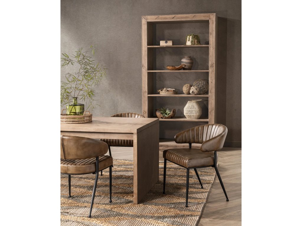 Nalani Solid Wood Bookshelf - Natural - image 5