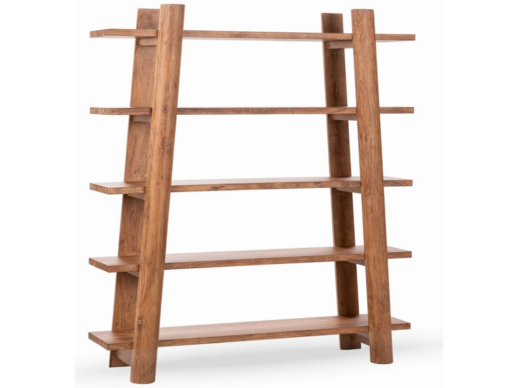 Pomona Solid Wood Bookshelf - Golden Wheat - main image
