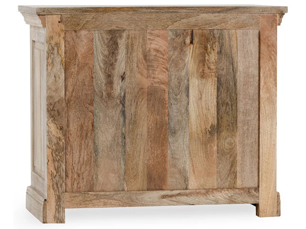 Adelaide Solid Wood 3Dwr Nightstand - Natural Cream Wash - main image