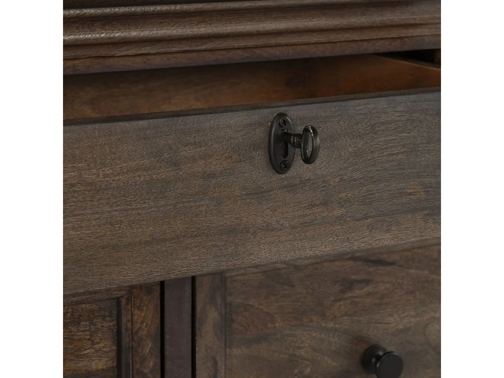 Adelaide Solid Wood 9Dwr Dresser - Cocoa Brown - image 5