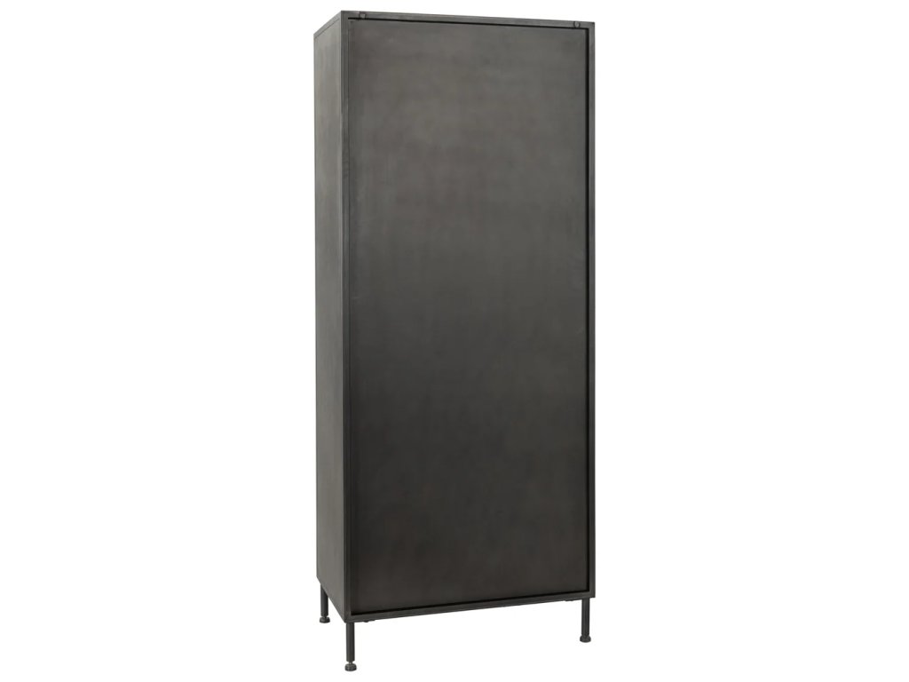 Nore Metal/Glass 2Dr 2Dwr Tall Cabinet - image 4