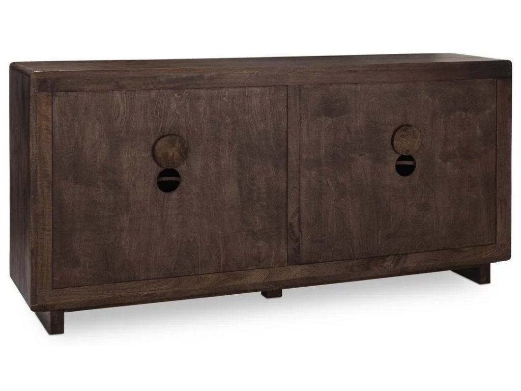 Albero Solid Wood 4Dr Buffet - Kona Brown - image 1