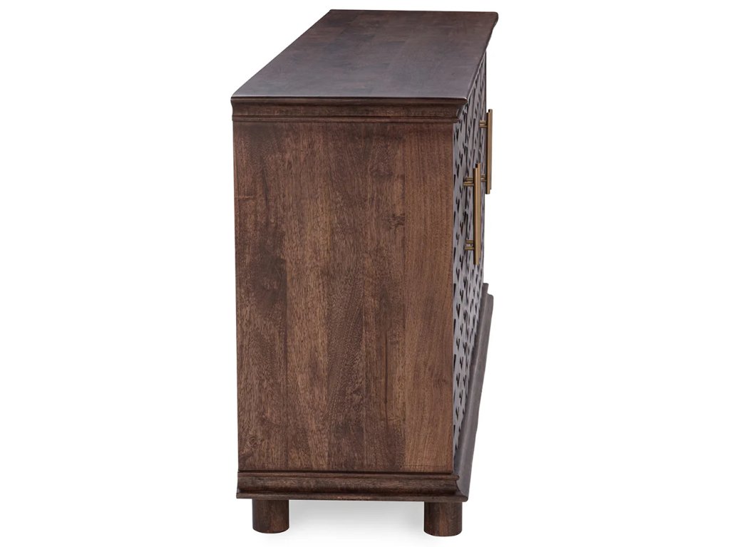 Shira Solid Wood 4Dr Buffet - Kona Brown - main image