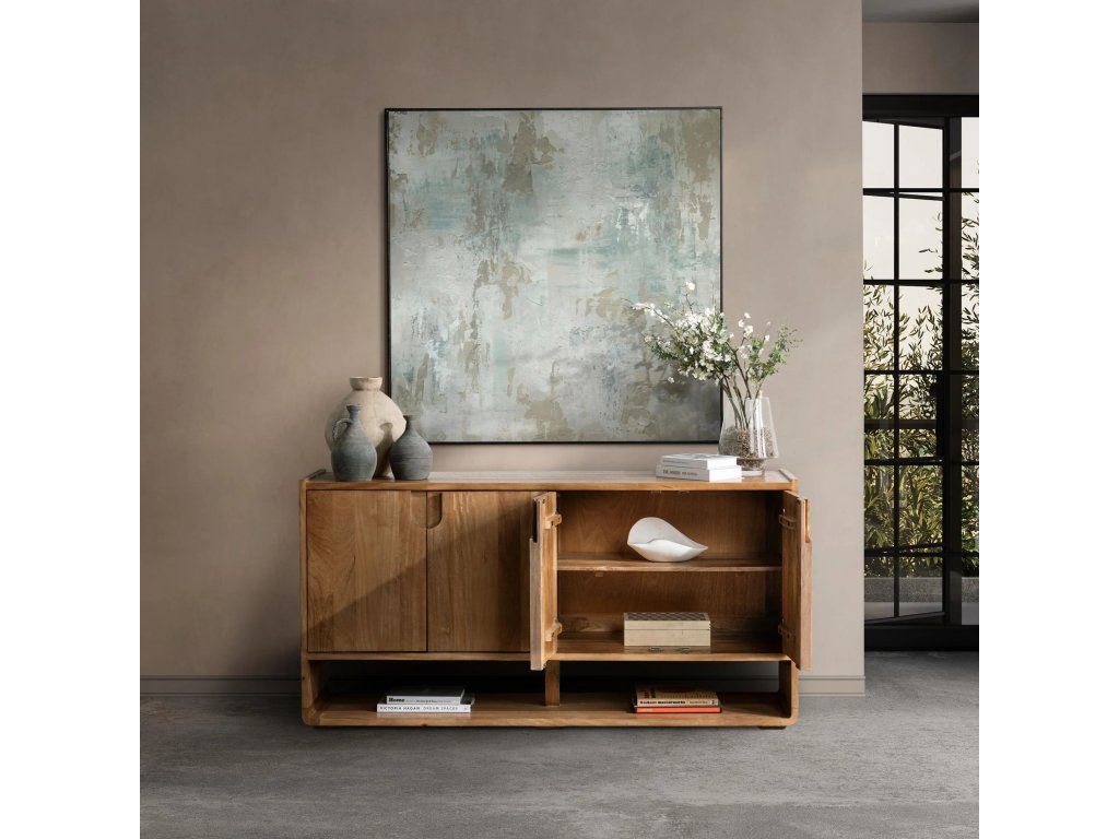 Laguna Solid Wood 4Dr Buffet - Natural Maple - image 6