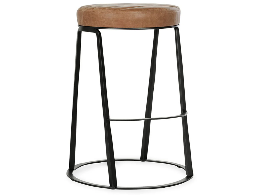 Sawyer Leather Counter Stool - Sedona Brown - main image
